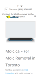 Mobile Screenshot of mold.ca